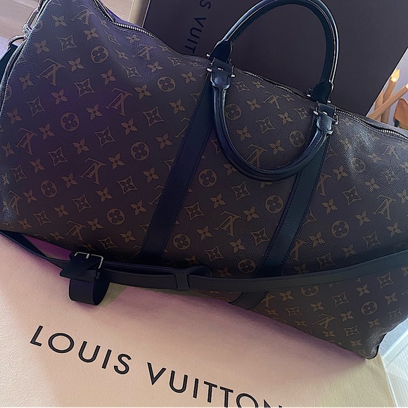 🔥 Louis Vuitton KEEPALL BANDOULIÈRE 55 - Picture 8 of 16